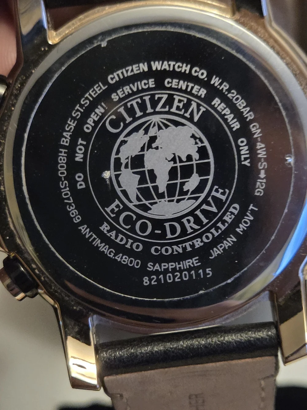 Citizen Eco-Drive Radio Control watch